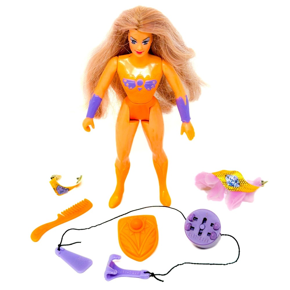 Mattel She-Ra Flutterina Action Figure 1985 Vintage Princess of Power Doll MotU